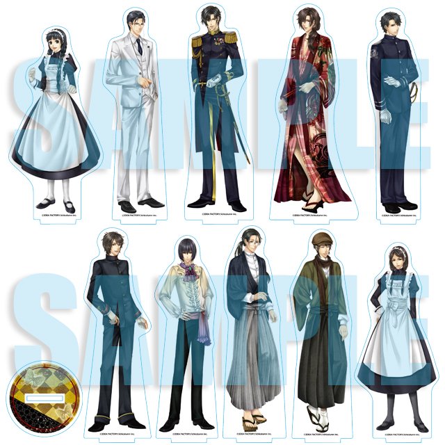 ステラワースオリジナル オトメイト作品 アクリルスタンド化計画 遂行