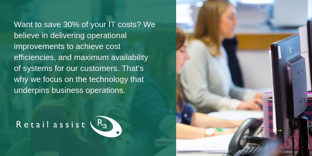 We believe in delivering operational improvements to achieve cost efficiencies, with maximum availability of systems for our customers. That’s why our IT Outsourcing Services focus on the technology that underpins business operations.

Read more here: retail-assist.co.uk/our-services/i…