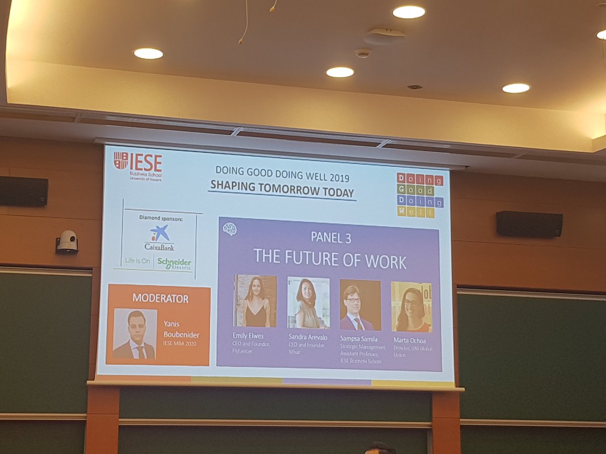 Les fronteres entre empleats i freelances es diluiran en un futur proper i entrarem en una nova era <a href="/EmilyElwes/">Emily Elwes</a> #DGDW #Gigeconomy