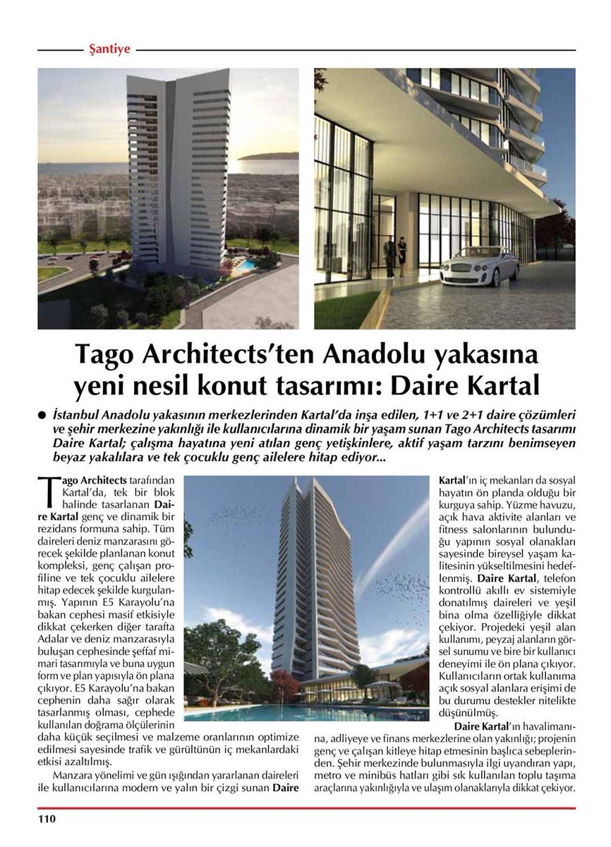 TAGOArchitects's tweet photo. @TAGOArchitects tasarımı Daire Kartal, yeni nesil konut tasarımıyla dinamik bir yaşam sunuyor...

#TagoArchitects #TagoMimarlık #GökhanAktanAltuğ #mimarlık #architecture #DaireKartal #yeninesilkonut #Kartal https://t.co/Y2MpTrgy3R