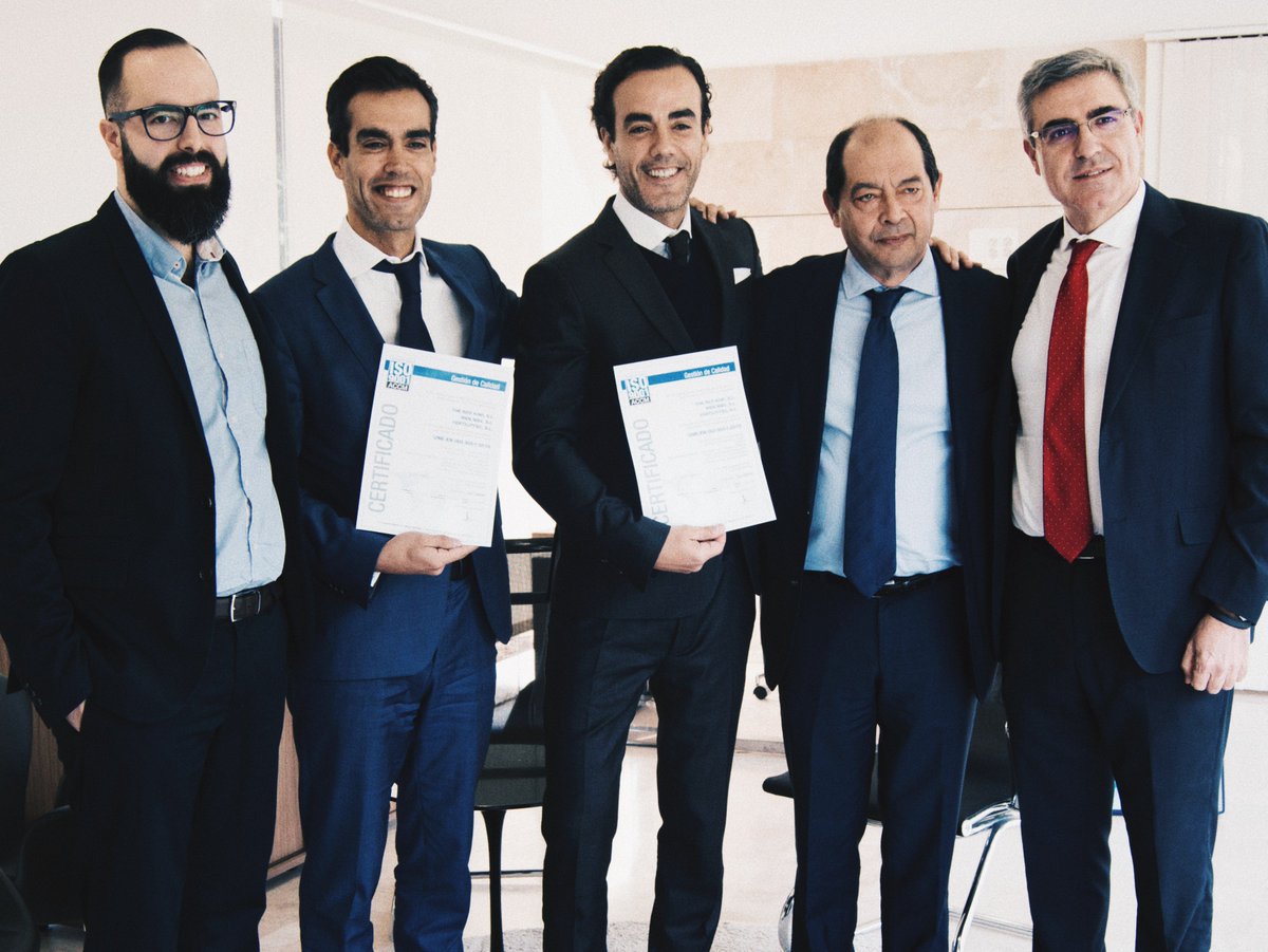 [Noticias Dorsia]  Clínicas Dorsia obtiene el certificado de Calidad ISO: 9001: 2005 bit.ly/2ENHQ02 #ClínicasDorsia