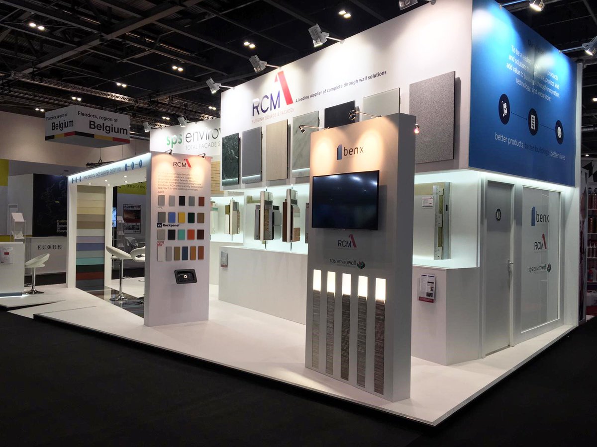RCM_limited's tweet image. @RCM_limited &amp;amp; @SPSenvirowall - our new joint stand revealed.  Looking forward to welcoming visitors to stand D72 😀
#Futurebuild2019 #facades #buildingboards #throughwallsolutions