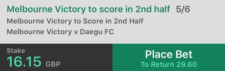 TipsyFootball's tweet photo. Bet 2 👇🏻👇🏻👇🏻👇🏻👇🏻👇🏻👇🏻👇🏻

Don’t usually bet on the same game twice but I can’t help myself at that price https://t.co/mLjY5NCq2C