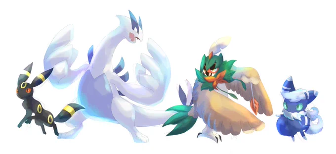 #好きなポケモン4匹晒すと好みがわかる 