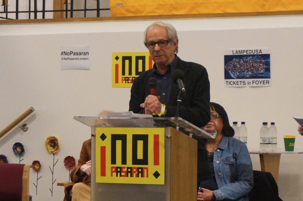 peepsassemblene's tweet image. &quot;Austerity has led to a sense of hopelessness for millions of people. The media does everything it can to place the blame for all of society&apos;s problems on the poorest &amp;amp; most vulnerable. It&apos;s within this context that the far right can flourish&quot; - Ken Loach @NoPasaranLondon 2March