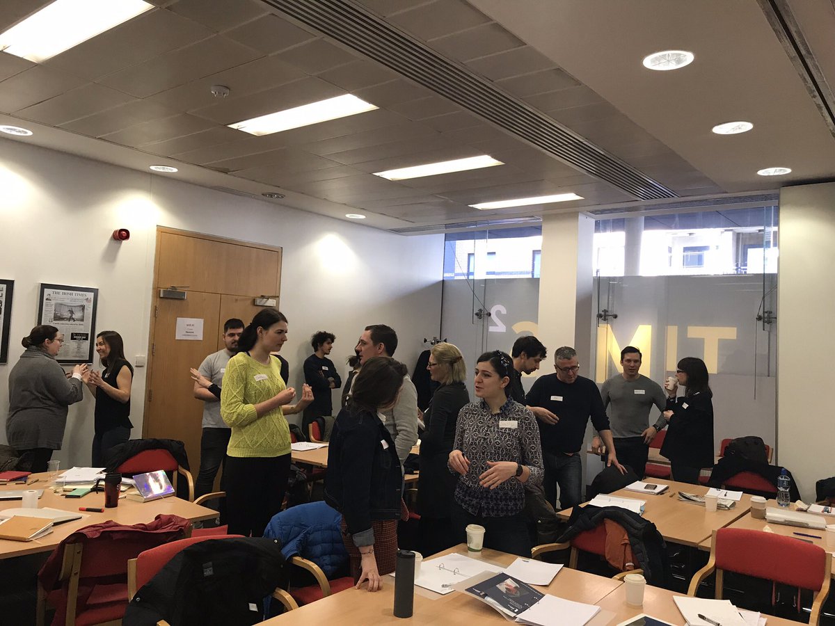 NancyABrown's tweet photo. Love the #buzz #peertopeer #learning @UlsterBizSchool @itimestraining #interactive #learningisfun #letsdevelop #personaldevelopment https://t.co/kZgvIoEuGN