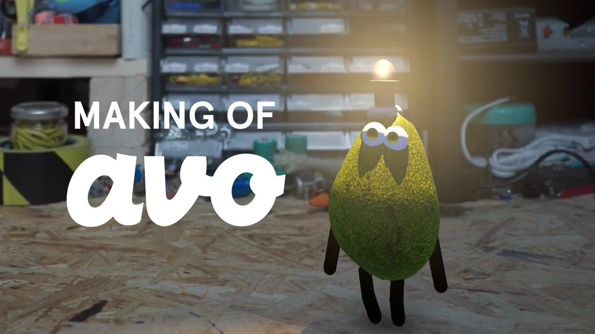 Take a 👀 under the hood to see what making a real live avocado takes, with Playdeo’s new film: Making of Avo! ⚙️💕🥑 bit.ly/2XBZk6Z