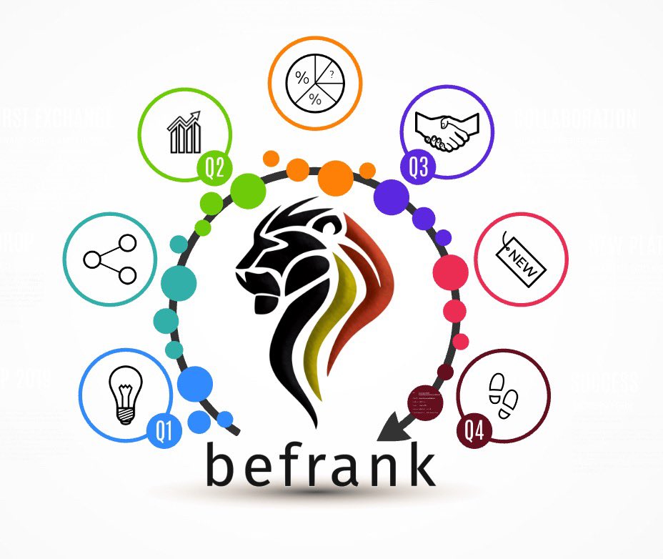 🚨 Befrank Roadmap 2019 🚨It’s time to take a look at the future and share our plans 
🇧🇪 Getfrank.be 🇧🇪
🗣discord.gg/6mjrXmn 
Join the Belgian movement 🇧🇪⛓
#Crypto #Belgium #Blockchain #Miningpool #Mining #btc #bitcoin #Cryptoworld #Education #Cryptocurrency