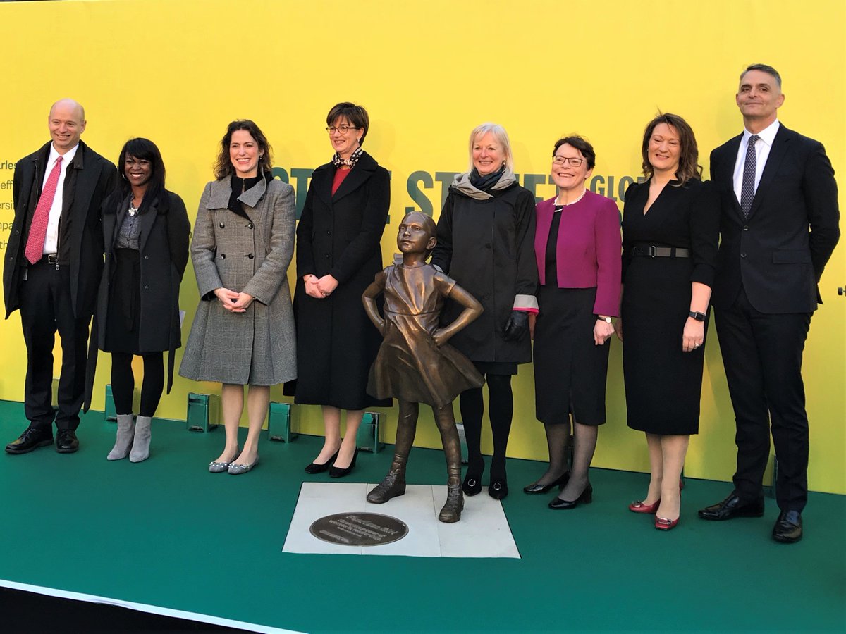 City of London (@cityoflondon) on Twitter photo #FearlessGirl statue unveiled at <a href="/p_sq/">Paternoster Square</a> this morning, attended by Policy Chair <a href="/City_McGuinness/">Catherine McGuinness</a> - βGender diversity on boards is good for business and society... progress has been made... Fearless Girl will serve as a reminder that there is more work to be done." <a href="/StateStreet/">State Street</a> #FearlessGirl statue unveiled at <a href="/p_sq/">Paternoster Square</a> this morning, attended by Policy Chair <a href="/City_McGuinness/">Catherine McGuinness</a> - βGender diversity on boards is good for business and society... progress has been made... Fearless Girl will serve as a reminder that there is more work to be done." <a href="/StateStreet/">State Street</a>