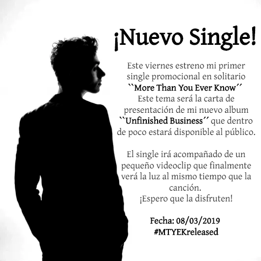 saturndrummer's tweet photo. | #MTYEKreleased | Este viernes 8 de Marzo lanzaré mi primer single en solitario y estoy a partes iguales ansioso por ver sus reacciones y nervioso. Si quieren participar en su estreno den FAV aquí y tendrán es sus DM´s todos los detalles del single. https://t.co/K7zwq3Vnfk