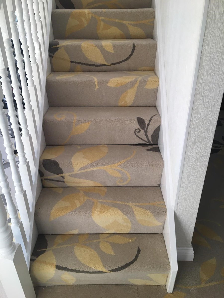StonegateCarpet's tweet photo. Our recent installation of #BrintonsAtHome Carpets #TBeasties Collection Yellow Botanical, Brintons Quality with beautiful Timorous Beasties design. https://t.co/V5iYSCtqdn