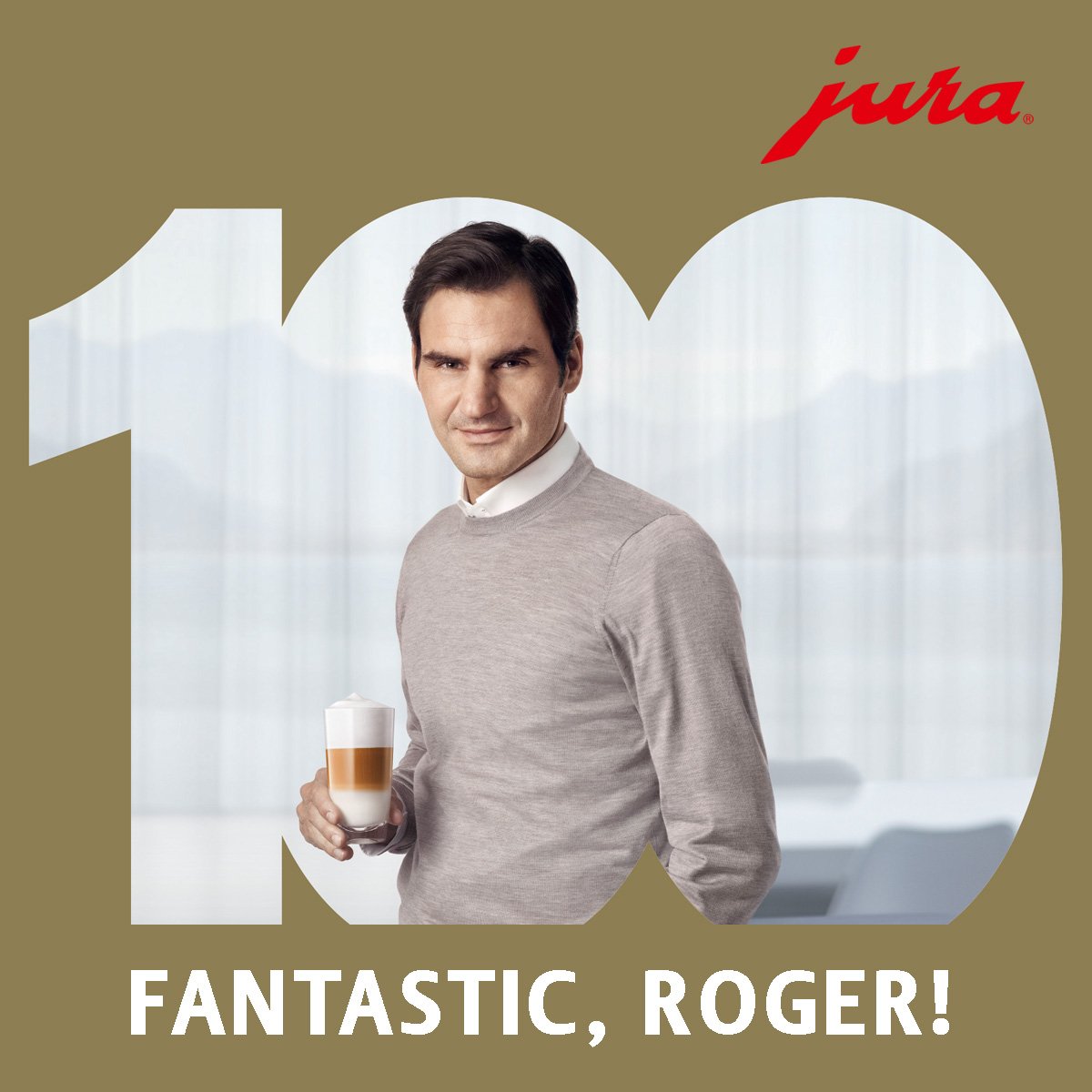 Nous félicitons notre ambassadeur <a href="/Rogerfederer/">Roger Federer</a> pour son 100ème titre !