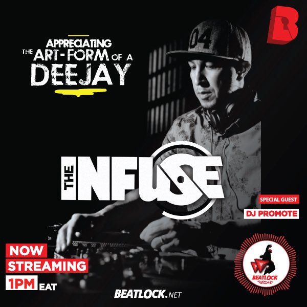 beatlock_'s tweet photo. We are live!!🔥🔥NOW STREAMING!! @DJPromote on THE INFUSE 🔥Stream (link in bio) Let’s get #turntup #theinfuse #beatlockradio #themusiccenterstage #Appreciatingtheartformofadeejay #edm #dance #electronica #tableturners #nowstreamingonbeatlockradio https://t.co/HE1FgsaRsZ