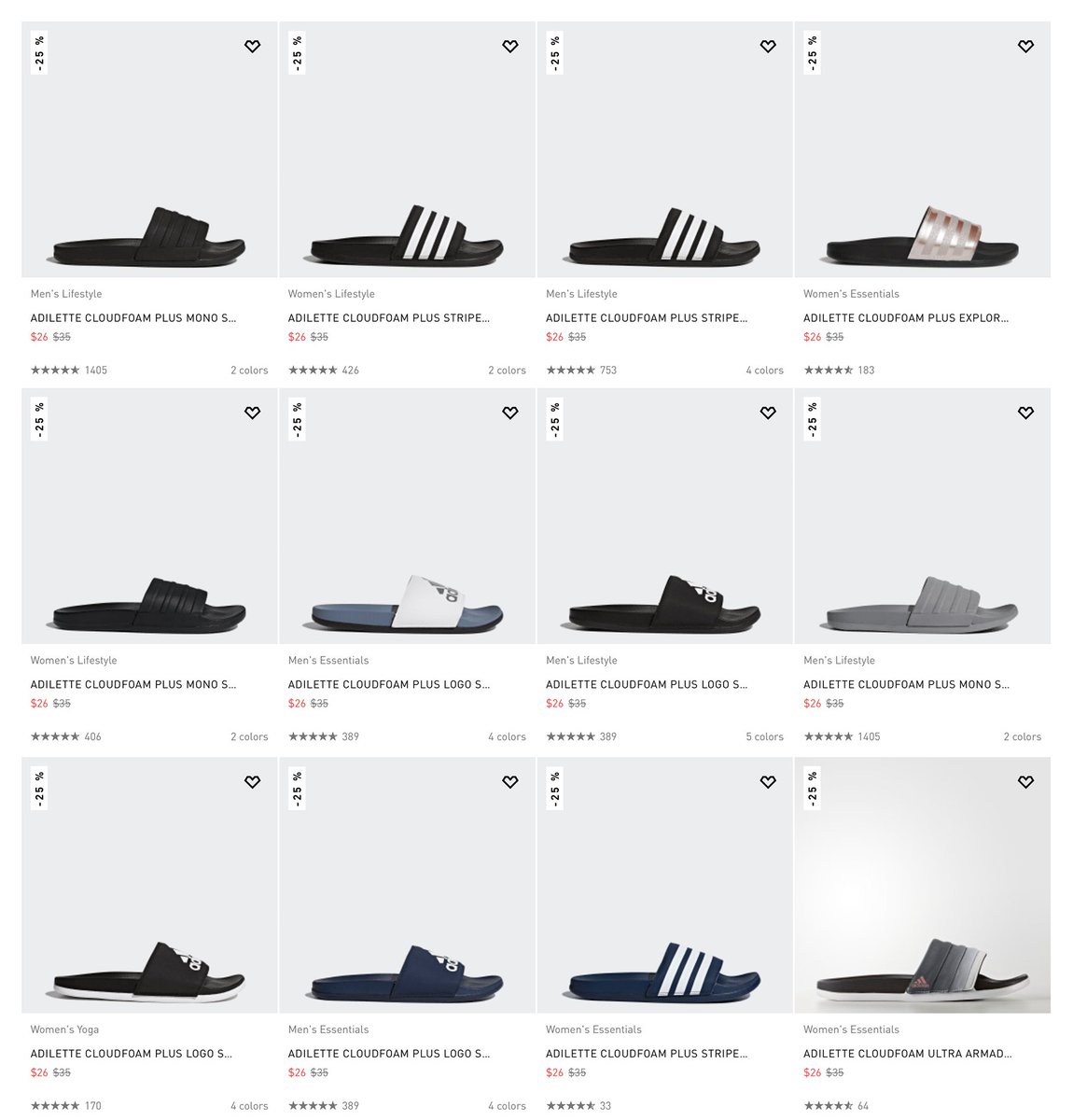 adidasalerts's tweet photo. Under retail on @adidas US.
adidas Cloudfoam Slides.
Retail $35. Now $26 shipped.
—> https://t.co/Ny8EWj4WYD https://t.co/DVWp0P5rrf