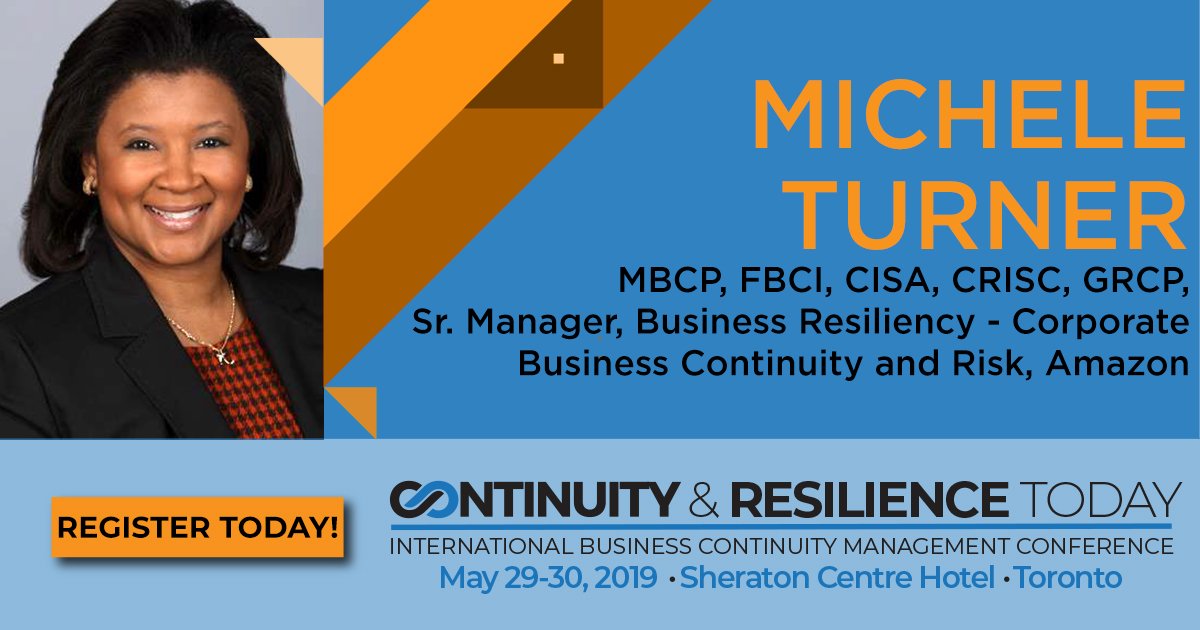 Continuity & Resilience Today! tweet media