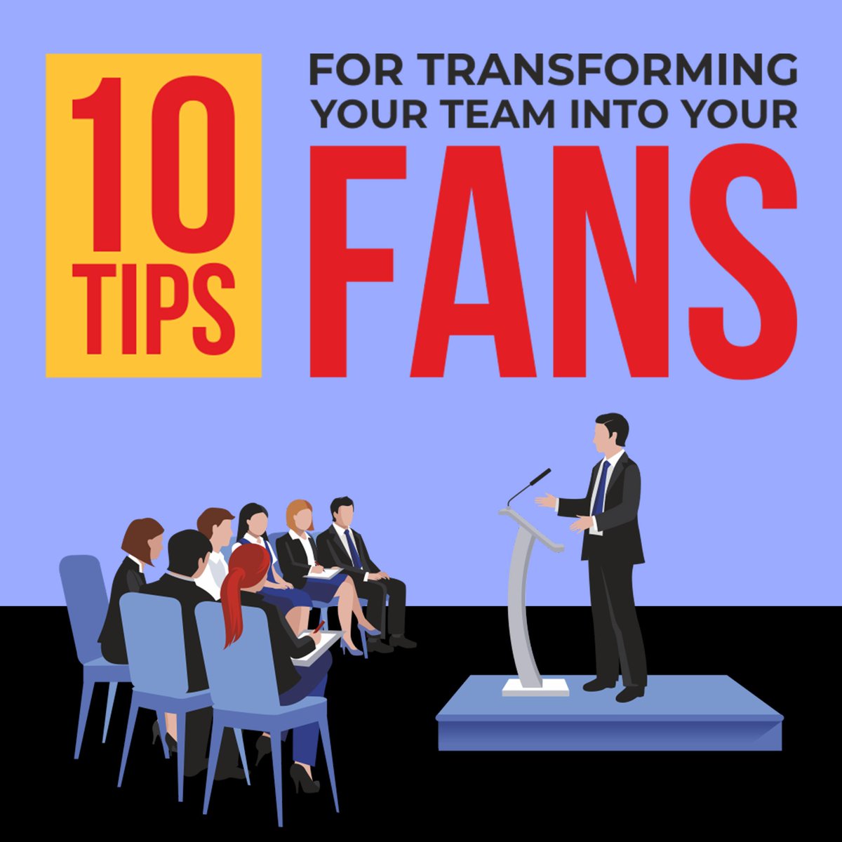 TeamspireApp's tweet photo. Imagine for a moment: what if you could transform your team into passionate fans?
You might wonder how to make that happen!
Here’re the top 10 tips to transform your team into your fans: https://t.co/YYWCpmfnYk
#Teamspire
#stafftraining #instablog #myteam #teambuilding #HRM https://t.co/QtL5WdLYKS