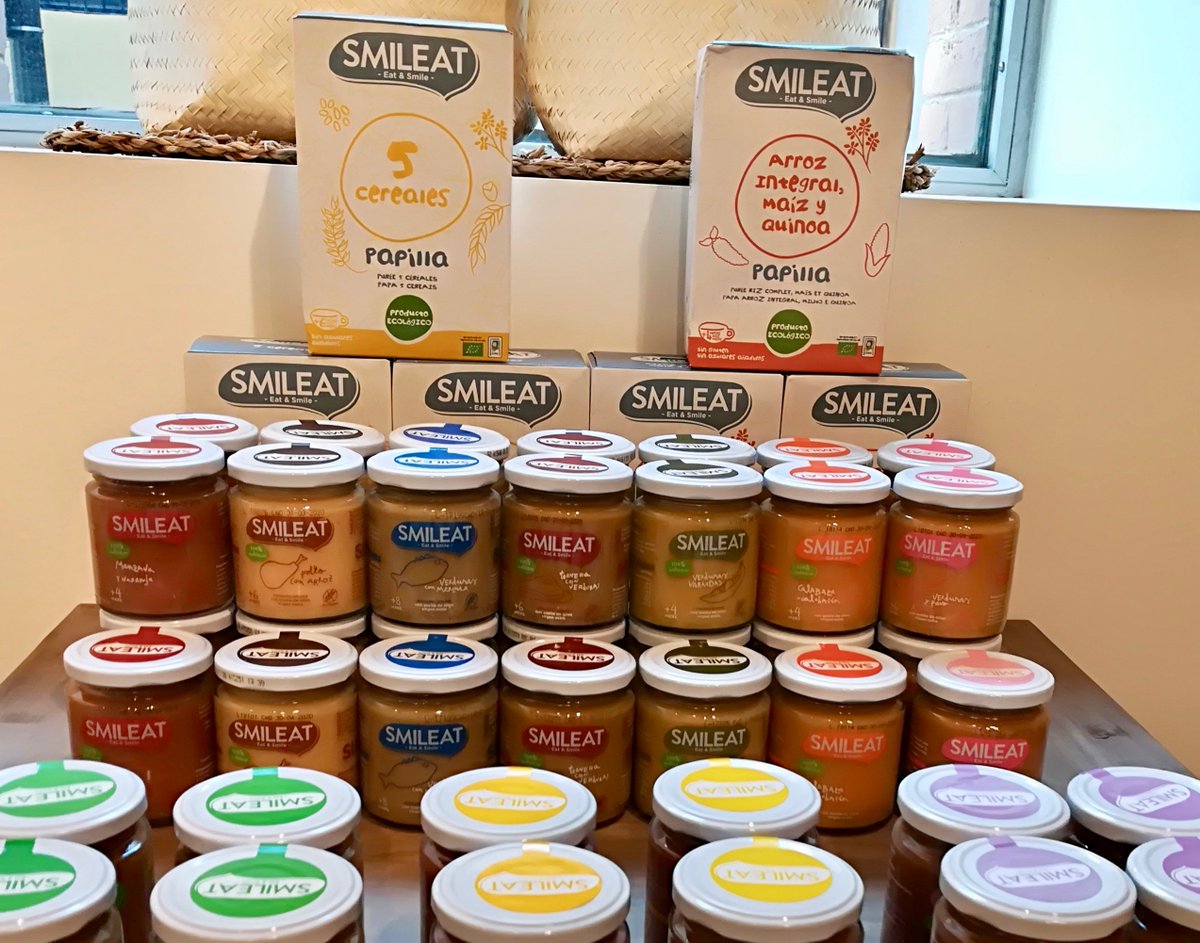 semoniaorg's tweet photo. 📣📣 #PromodelMes ➡️ Aprovecha en marzo un descuento del 15% en los #potitos y #papillas ecológicos de la marca española Smileat. Sin sales, azúcares, espesantes, ni conservantes. ¡Como los de casa! 😊
#ComidaEco #Bebes #Semonia #TiendaEcologica https://t.co/lIAHuf7doM