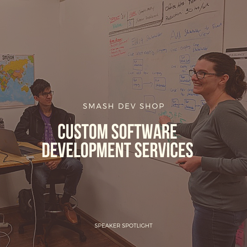 1MCWichita's tweet photo. A certified woman-owned small business, @SmashDevShop partners with growing companies and industry pros to integrate and develop software and strategies that solve real business challenges suited for the long haul. Find out more tomorrow at 1 Million Cups! https://t.co/KBkGF5eMN1