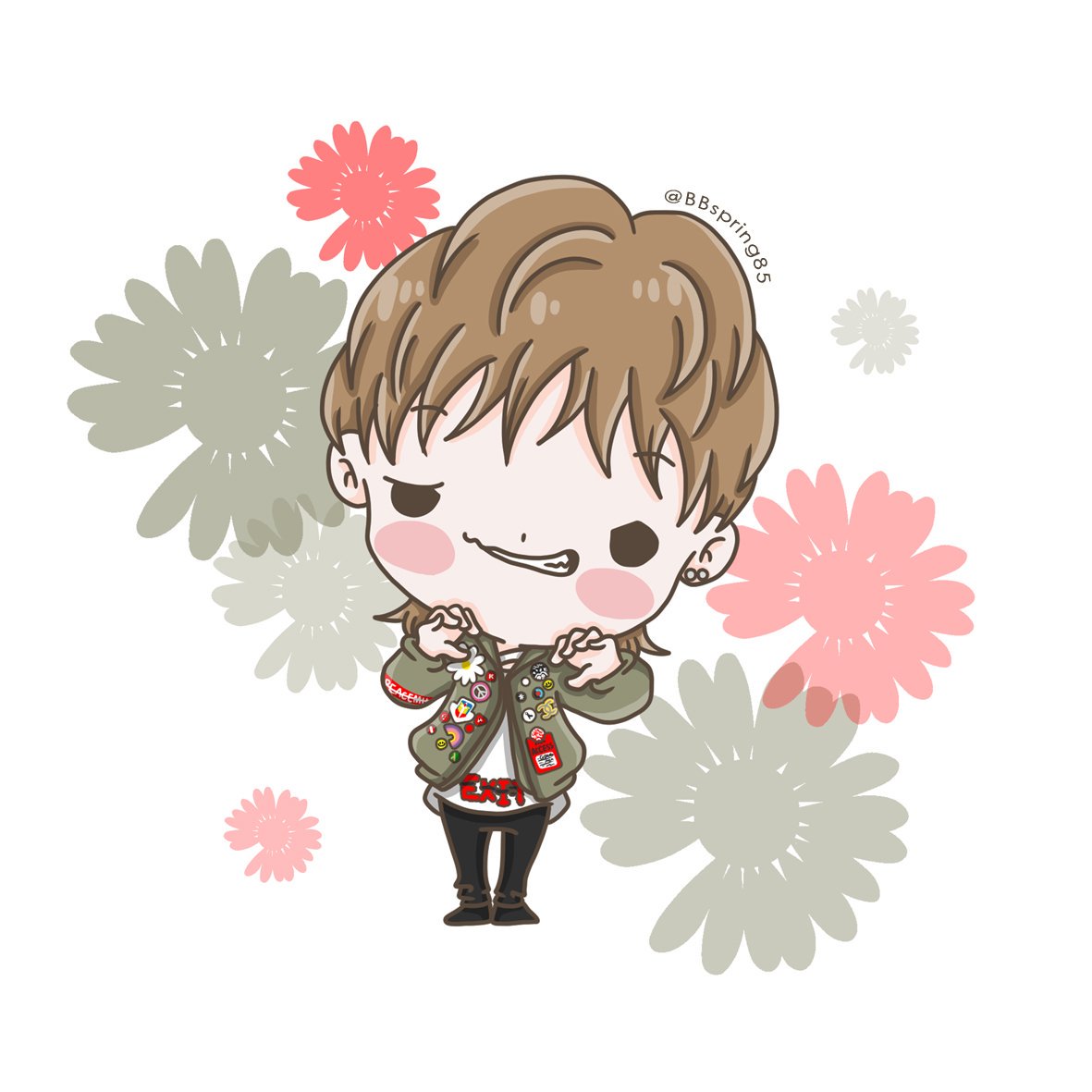 Spring Bigbang気紛れイラスト Bigbang Fanart Bigbangfanart Gd Jiyong Gdragon