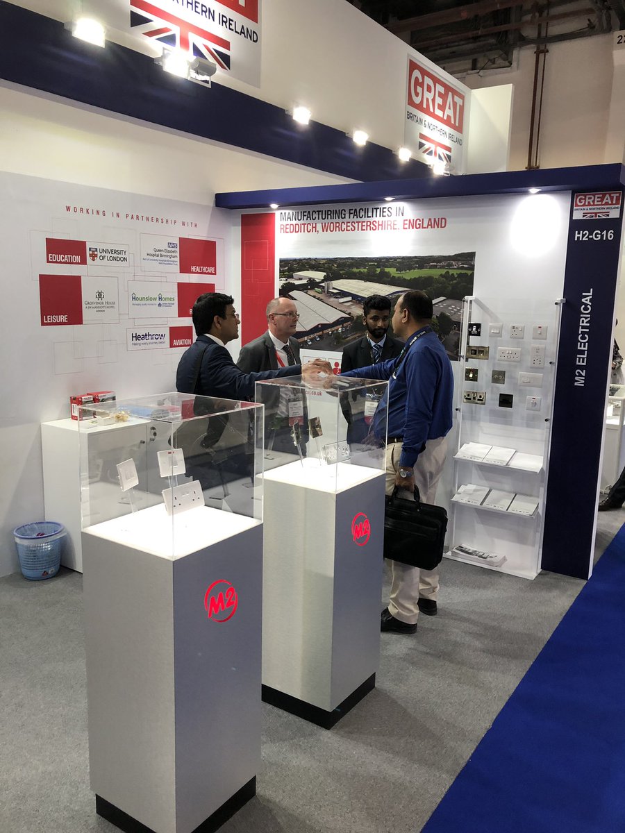M2Division's tweet photo. A very good first day at @meelectricity show 2019! #MEE2019 #M2Crew https://t.co/z9w15agA9X