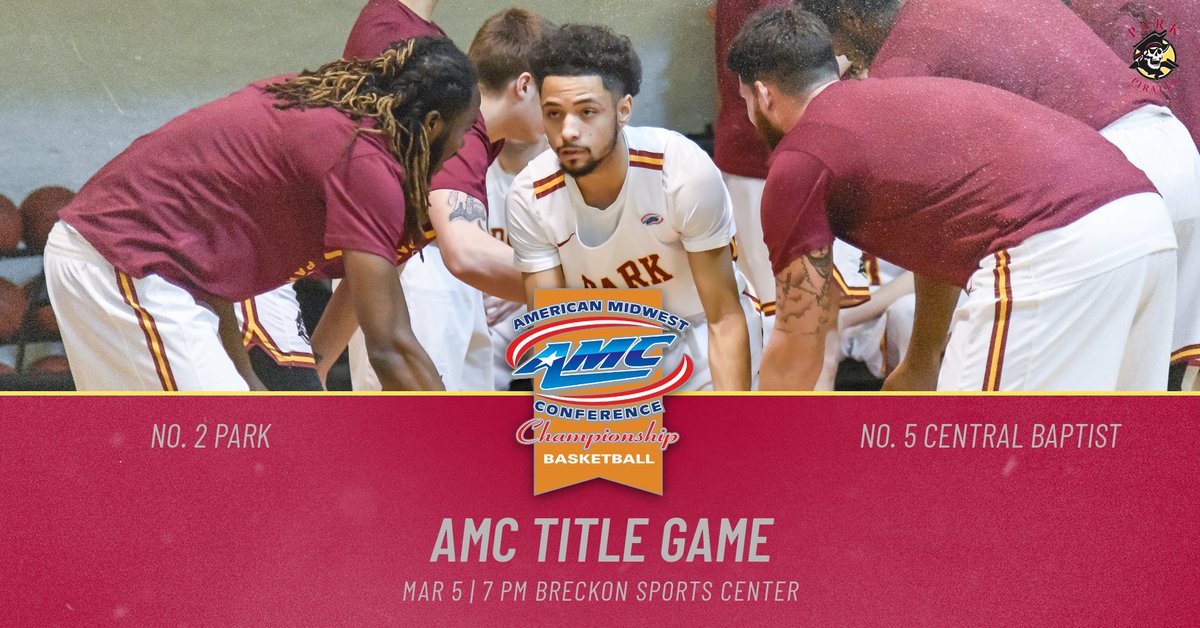 gregrgunderson's tweet image. PIRATE NATION, we need you to be loud and #ParkUProud tonight as our @ParkPirates attempt to win the @AMCSports MBB Championship! #ProtectTheBreck
