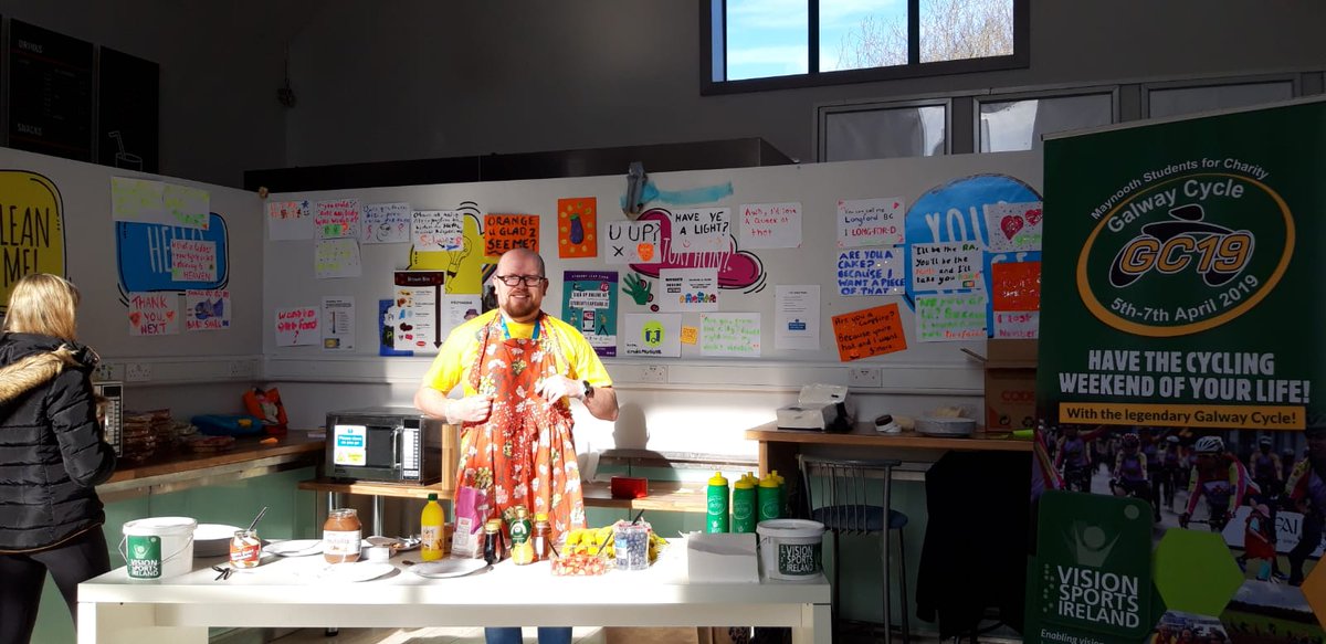 MU_Chaplaincy's tweet photo. Thanks to @maynoothsu for giving us "Your Space" for Pancake Tuesday today.....loads of pancakes &amp; donations were given in good spirit for the @galwaycycle...Thanks Everyone! https://t.co/Ywy7gk80nw