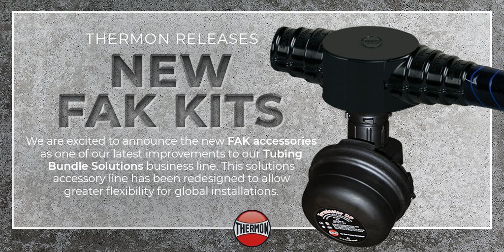ThermonINC's tweet image. We are excited to announce the new FAK accessories as one of our latest improvements to our Tubing Bundle Solutions business line. For more information, visit thermon.com/us/New-Fak-Kits

#Thermon #ThermonInc #HeatProcessing #FakKits #TubingBundleSolutions