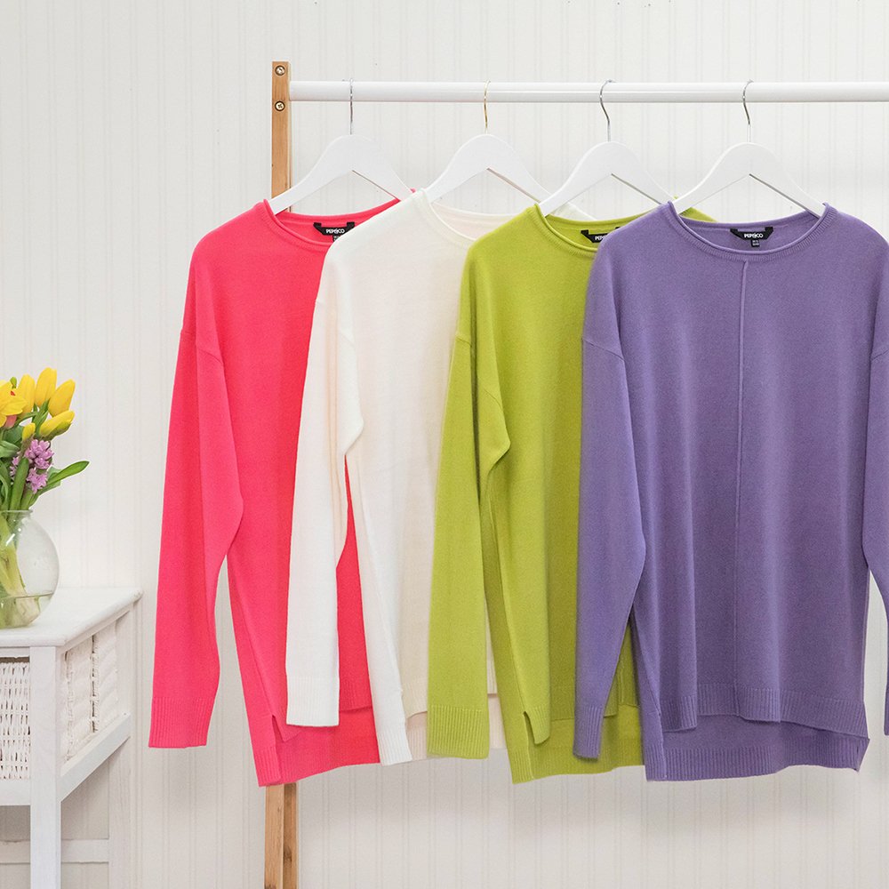 Our 'supersoft' jumpers are lightweight, cosy and in colours inspired by spring! 🌷🌿🌾

Jumpers - £6/€7.50 each.

#springfashion #ss19 #supersoftjumpers #affordablefashion #pepandco #pepandcoatpoundland #pepandcoatdealz