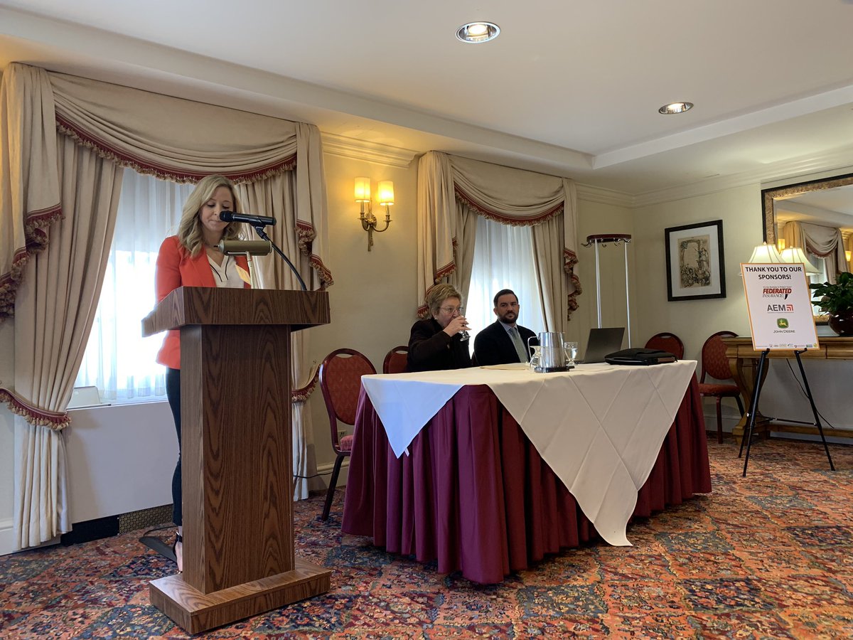 NaedaEquip's tweet photo. And we’re off! #FlyIn2019 kicks off with policy briefings. Our first speaker is Jade West, Chief Gov. Relations Officer for the National Assn of Wholesaler-Distributors. #EDAatWork #TaxPolicy #TaxReform https://t.co/cZmRT9rKS1