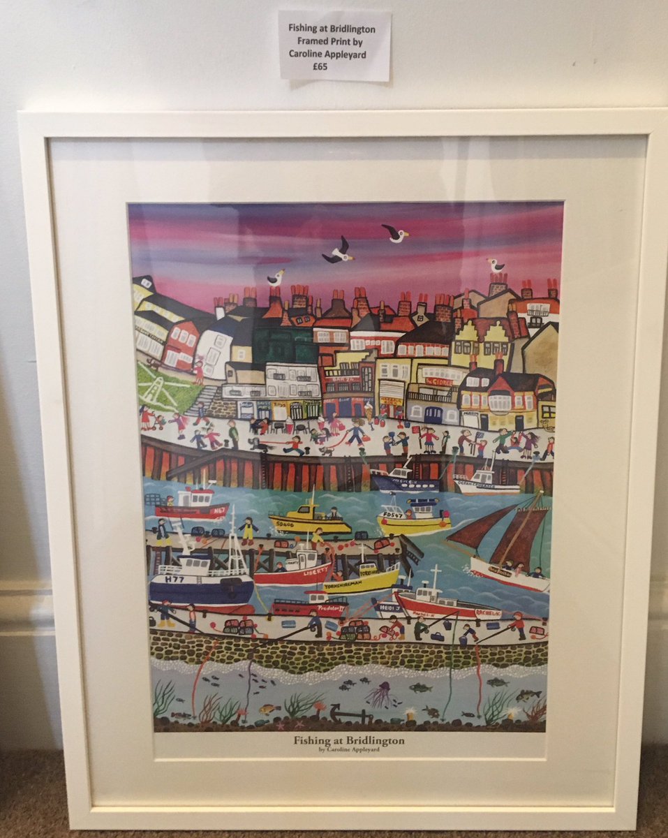 Gallery49's tweet photo. Some prints of Bridlington harbour and Spa and the Old Town currently in the gallery by some of your favourite artists- https://t.co/ecSNEIWags