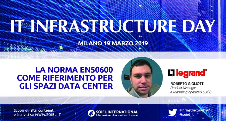soiel_it's tweet photo. #InfrastructureDay19 #Milano 19 #marzo - #DataCenter: Impatti sui sistemi di sicurezza e di controllo ambientale? Temi chiave della normativa? Con Roberto Gigliotti @Bticino. Non mancare! https://t.co/IhrT90e17A https://t.co/y7TZsKycqv