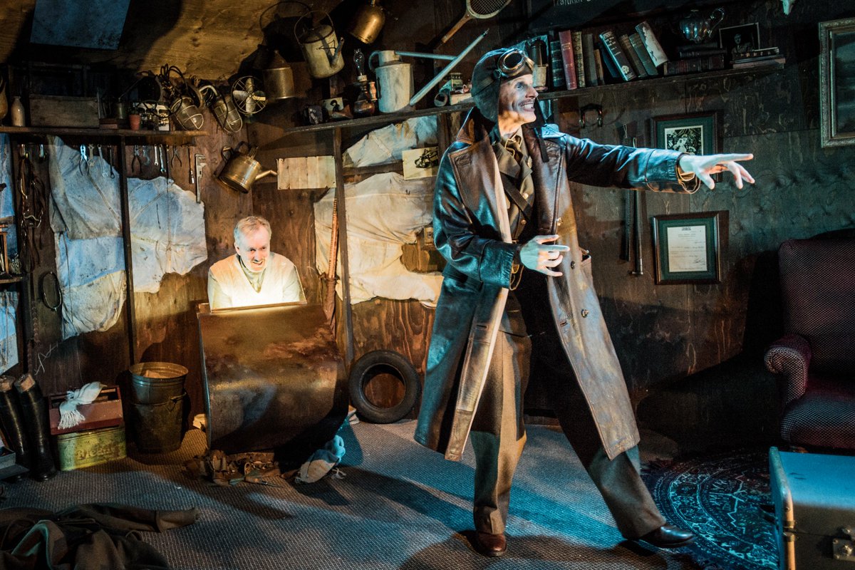 swkplay's tweet photo. Ahead of its opening next week, here's some soaring #BillyBishopGoesToWar action shots 🎬🛩️

(📸 by Robert Workman) https://t.co/WfQwbqJeDf