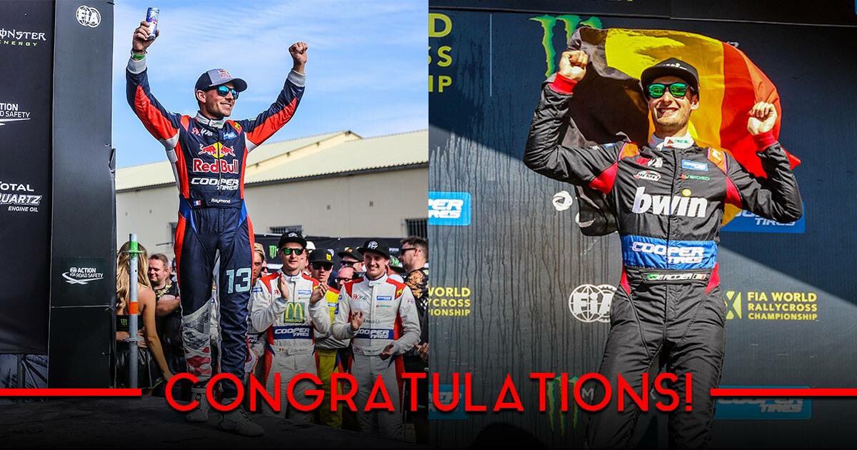 THESE BOYS 👏

Rivals, friends, team-mates - and now <a href="/FIAWorldRX/">FIA World Rallycross Championship</a> drivers 🤩

#RX2ToWorldRX #RoadToRallycross