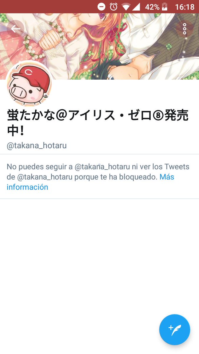 LadyAmi9's tweet photo. Ir a seguir a la autora de #IrisZero @takana_hotaru y no poder porque te ha bloqueado. Hola????? O.o
No entiendo nada 🤣🤣🤣🤣 https://t.co/ZTtbDrXJ5K