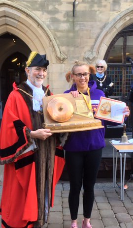 <a href="/TMstaffs/">Talent Match Staffordshire</a> has only gone and done it again! Having won the ladies race and the mascots race in the Lichfield Pancake Race 2019! Thanks to <a href="/LichfieldMayor/">Lichfield Mayor</a> and the City Jewellers of Lichfield for their generosity and community spirit #tms2019 #community #PancakeDay #Lichfield