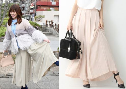 Dorama Fashion 深キョン 衣装情報 第8話 初めて恋をした日に読む話 で山下くんとデートシーンで深キョンが穿いていたプリーツのワイドパンツ ブランドが判明しました スカート見えする可愛いアイテム アクティブなデートに最適 ブランド詳細は