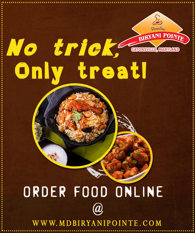 mdbiryanipointe's tweet photo. Get the best food that you desire is just one click away. Order your favorite food @ Paradise Biryani Pointe-Catonsville
Order Online: at https://t.co/Abl3dTxypn
#MarjaayengeTu #ApnaTimeAayega #biryani #welovefood #foodlove #catonsville #paradise_biryani_pointe #maryland https://t.co/rOeRcXDj07