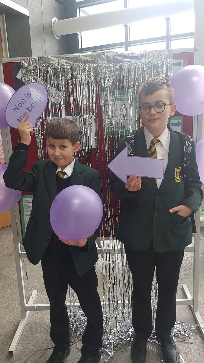 Non_House's tweet photo. Our year sevens being amazing sports today!! 💜 #NoteworthyNon https://t.co/UwpSJDjk5K