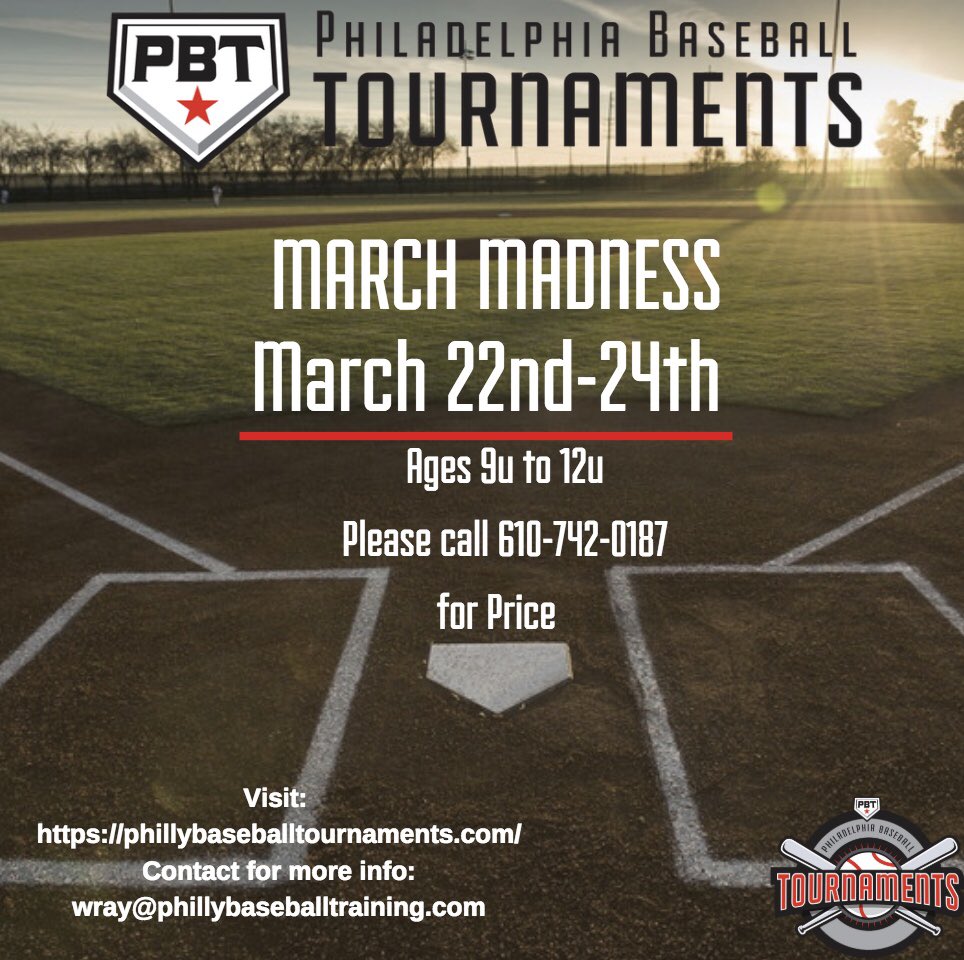 PBT_BellRingers's tweet photo. #bellringers #phillybaseball #PBT #phillybaseballtraining #phillybaseballtournaments #tournaments #baseballtournaments #philadelphia #philly #delcobaseball #delco #youthbaseball #marchmadness #seasonopener #travelball #newtown https://t.co/vz4ZzcFF9q