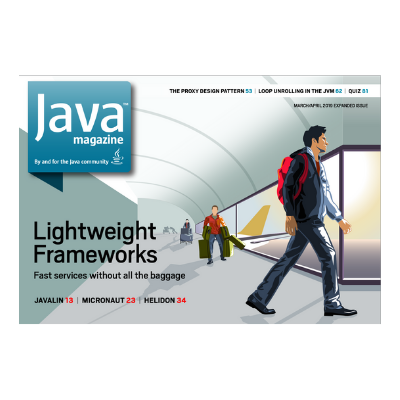 The latest Java Magazine issue is about Lightweight Frameworks #Java # ...