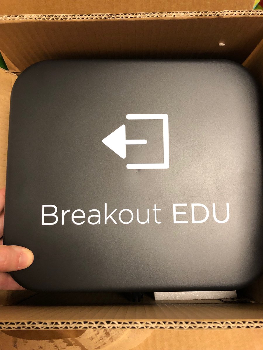 carrienorth24's tweet photo. Look what just arrived!! #RachelCarsonReads #RCES #BreakoutEDU https://t.co/TMnxpQOcfx