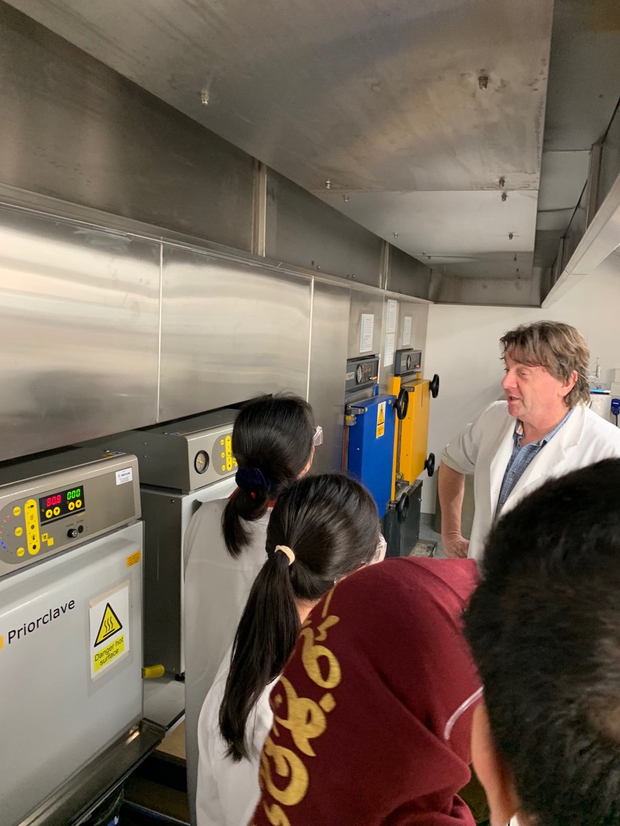 Paul Royall (@paul_royall) on Twitter photo An impromptu tour of <a href="/KCL_Pharmacy/">King's College London Pharmacy 🌈</a> sterilisation facility Tom Littlewood giving an expert commentary - MPharm II group H wanted to see a real autoclave in action rather than the pictures from my lecture <a href="/KCLPharmSoc/">King’s College London Pharmacy Society</a> An impromptu tour of <a href="/KCL_Pharmacy/">King's College London Pharmacy 🌈</a> sterilisation facility Tom Littlewood giving an expert commentary - MPharm II group H wanted to see a real autoclave in action rather than the pictures from my lecture <a href="/KCLPharmSoc/">King’s College London Pharmacy Society</a>