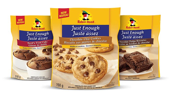 robinhoodbaking's tweet photo. It's a small batch, but still big in taste. When you're craving just a few try new perfectly portioned Just Enough Baking Mixes. Learn more at https://t.co/q8ldXLjLOP https://t.co/UN1wom3FeK