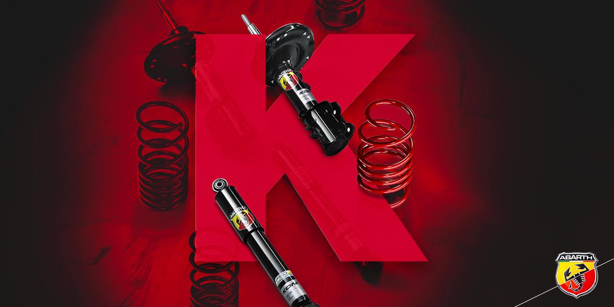 AbarthGreece's tweet photo. Στο λεξικό του Abarth, K είναι για Koni: τα πίσω αμορτισέρ που σου επιτρέπουν να ακούς δυνατή μουσική με απόλυτη άνεση. 🎶 https://t.co/d72iLfT78q