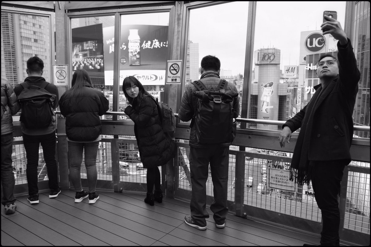 At the Shibuya crossing, Tokyo