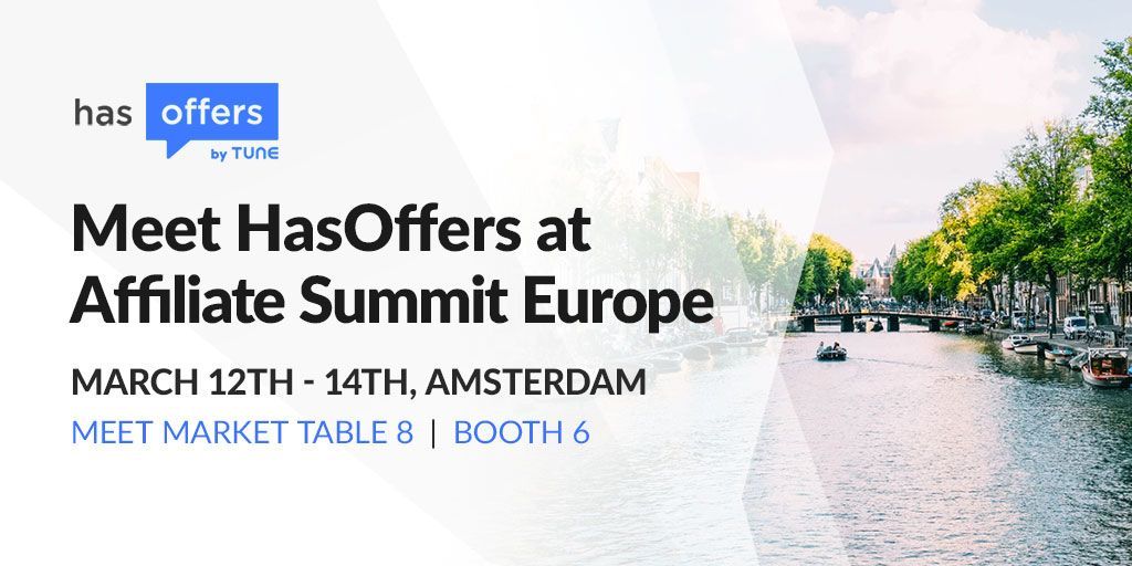 #ASEURO19 is happening next week! Don’t forget to book your 1:1 meeting with the <a href="/HasOffers/">TUNE Partner Marketing Platform (fka HasOffers)</a> team. You'll find us at Meet Market Table 8 and Booth 6.  
bit.ly/2S5duJU