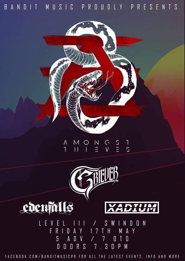 Open up this pit Swindon. We're coming back for a special show at Level III. Tickets available below 🎫
banditmusicpr.bigcartel.com