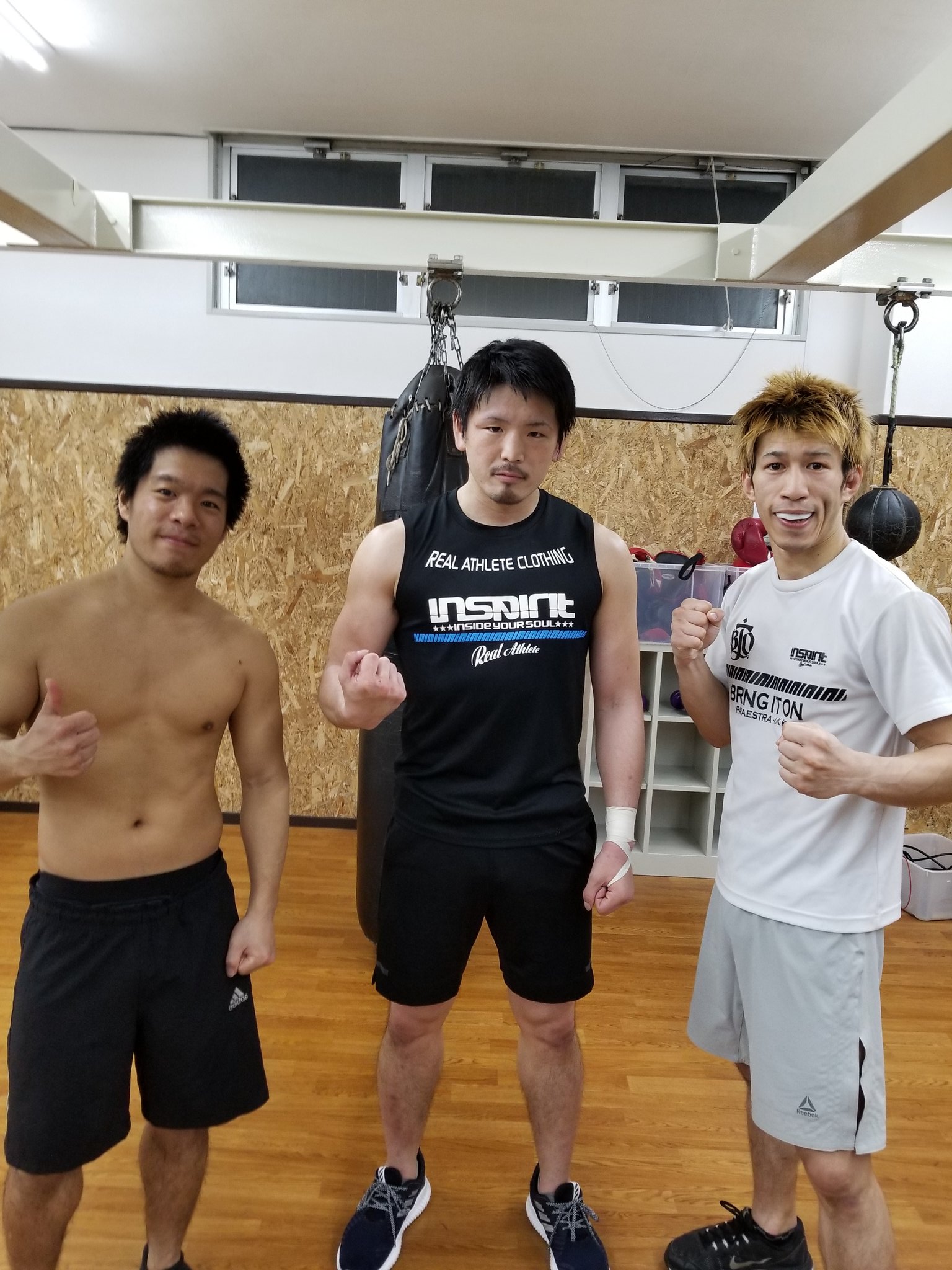 森本狂犬義久 Yoshihisa Morimoto 今日は船橋ドラゴンジムに出稽古 ボクシング楽しすぎ ありがとうございました インスピのバッグ大活躍 Inspiritjapan Teaminspirit T Co J35kemvmhq Twitter