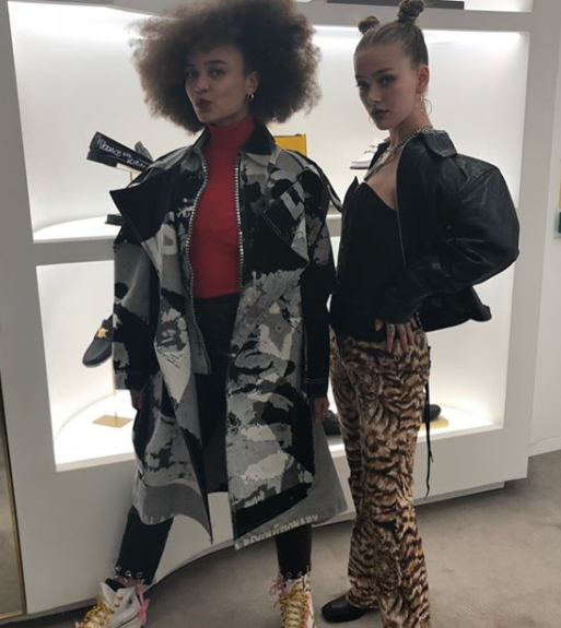 SelectModelMgmt's tweet photo. 😍😍#selecttalent out in full force last night celebrating the launch of the new @kith x @versace collaboration😍🥂 #selecttalent https://t.co/uhOqfHAUJM