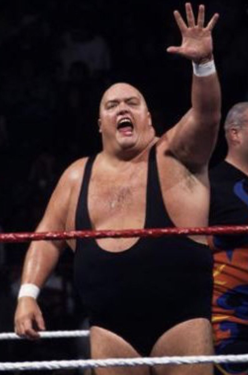 OVWMoose's tweet photo. In the wrestling business the best bad men are usually the nicest guys, this statement held true with this man! #ripbigman https://t.co/af5doM3cZy
